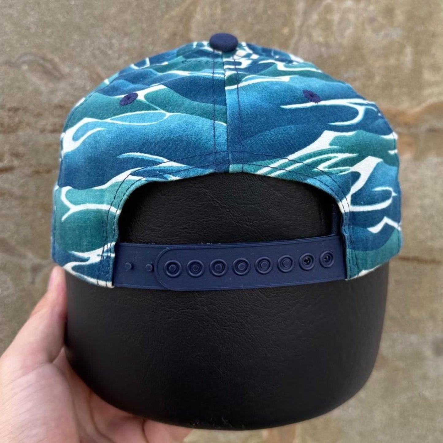 Vintage 90s North American Fishing Club Waves Snapback