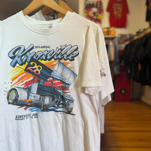 Vintage 90s NASCAR Racing Race Car Dirt Track T-Shirt