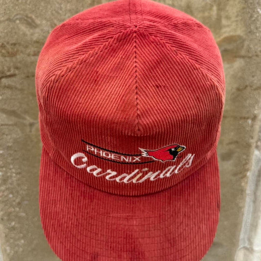 Vintage 90s Phoenix Cardinals Script Corduroy Cap