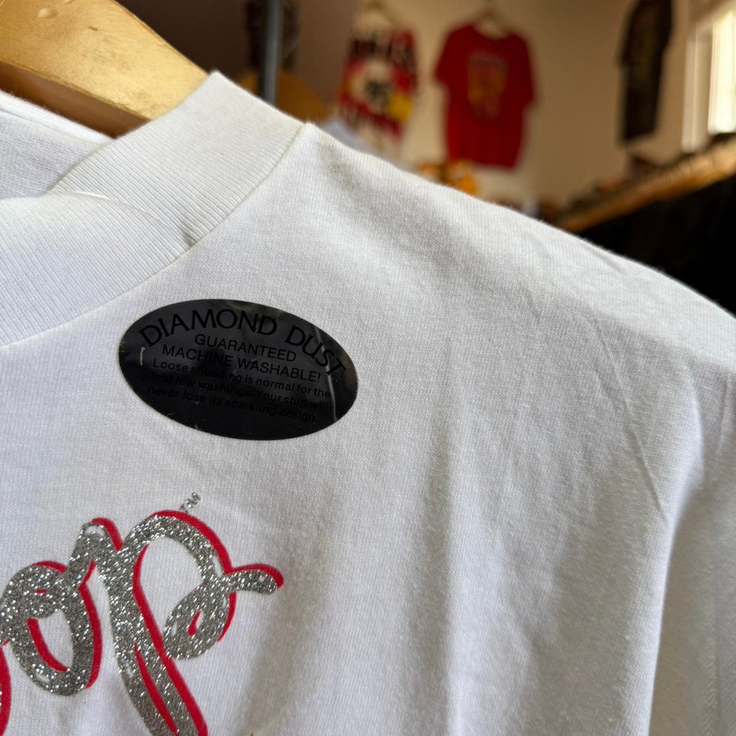 Vintage 90s Betty Boop Glitter Cartoon T-Shirt