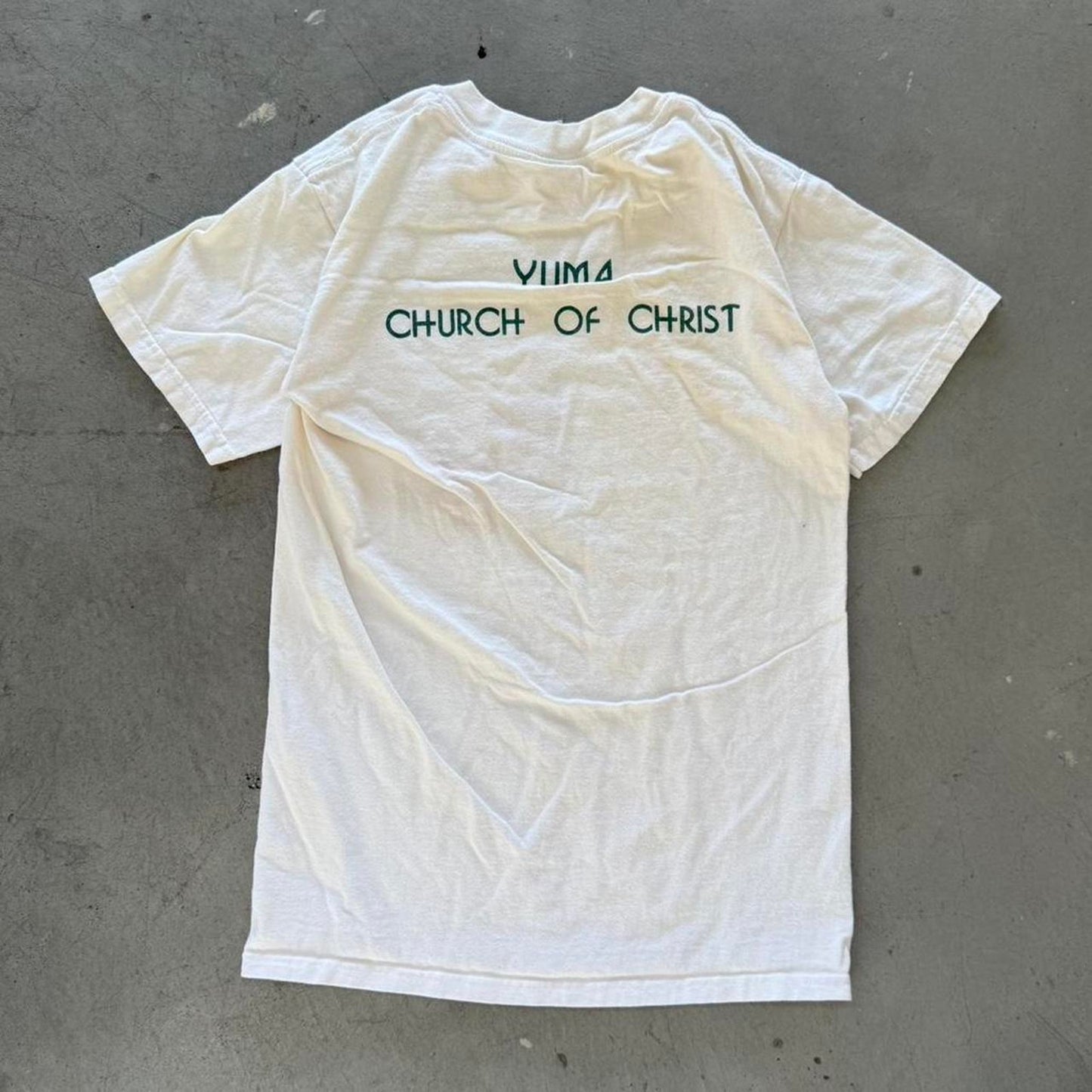 Vintage 90s Follow Gods Instructions Otter Jesus T-Shirt - Small