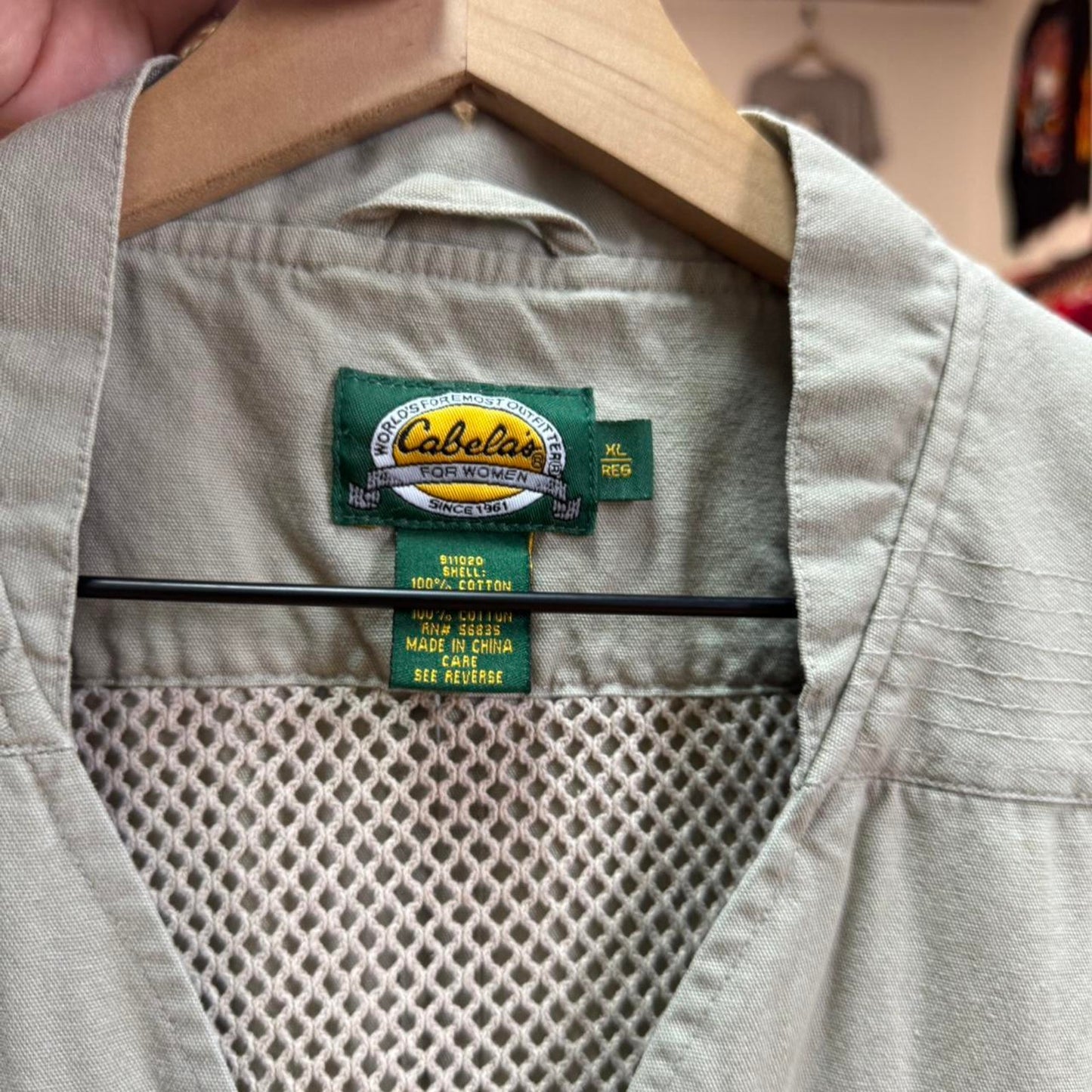 Vintage 90s Cabelas Hunting Outdoors Vest - X-Large