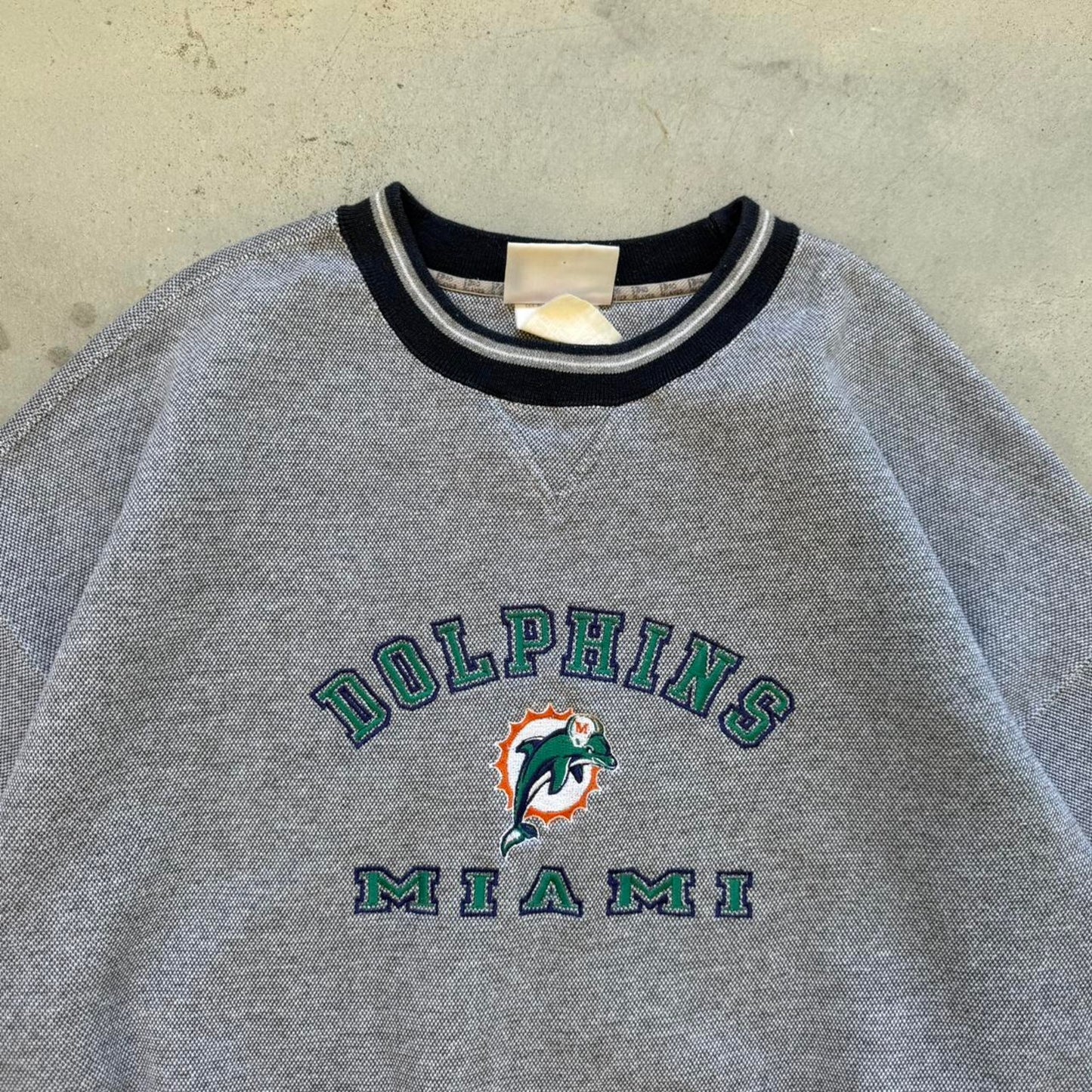 Vintage 90s Miami Dolphins NFL Crewneck - X-Large