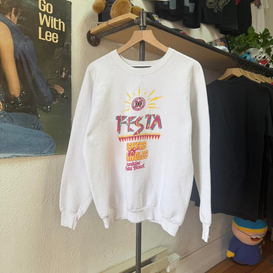 Vintage 1990 Nebraska Huskers Fiesta Bowl Crewneck - X-Large