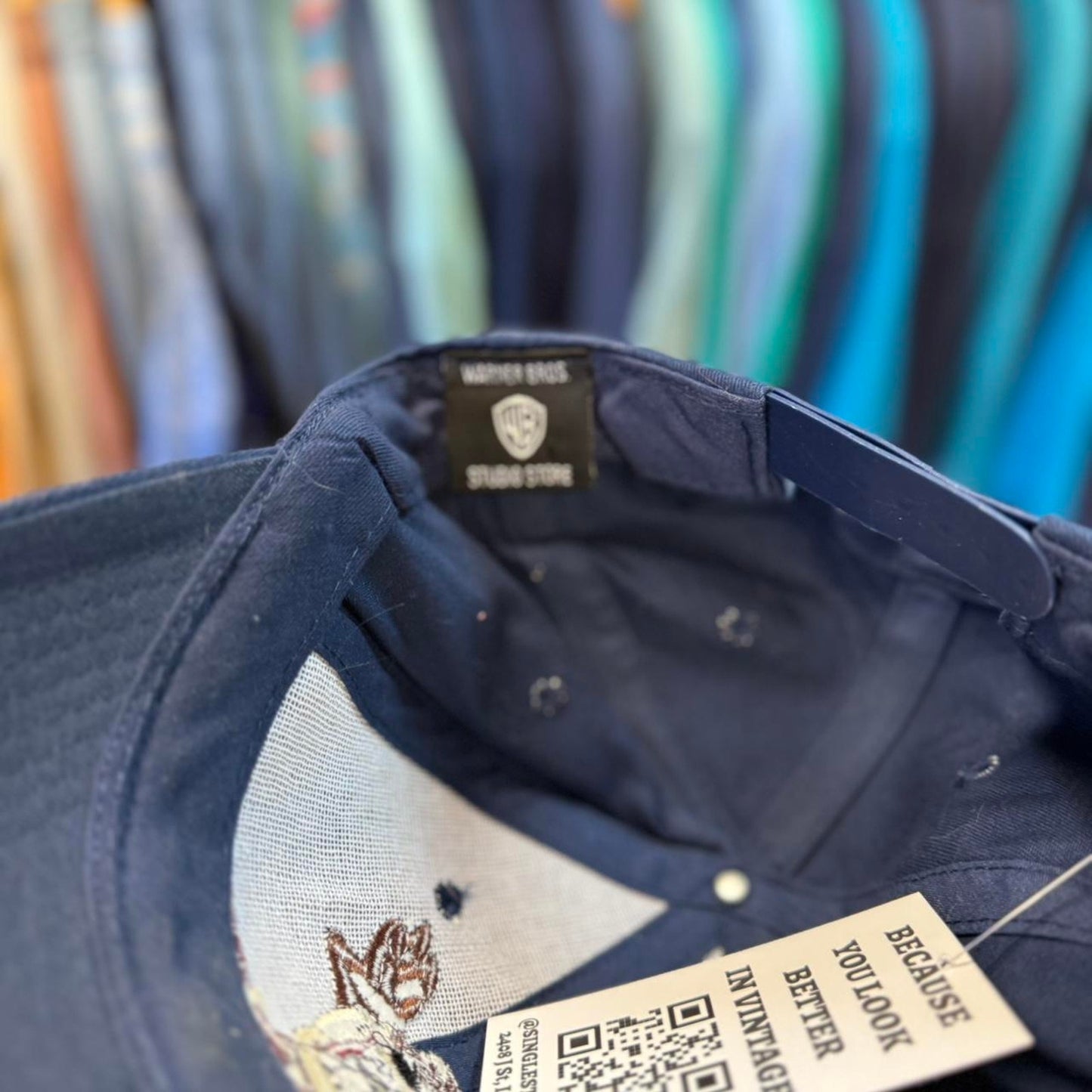 Vintage 90s Taz Looney Tunes Cartoon Snapback