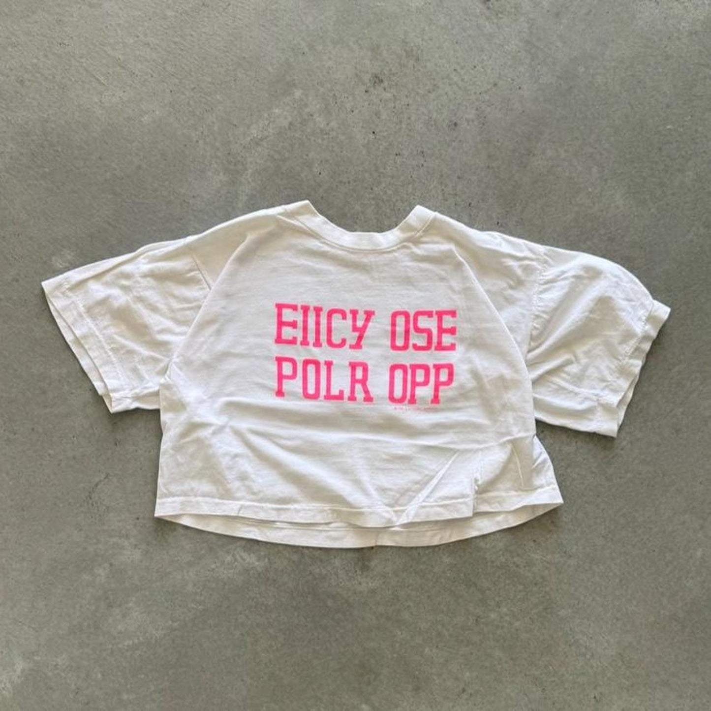 Vintage 90s F*ck Off Russian Letters Text T-Shirt - Small