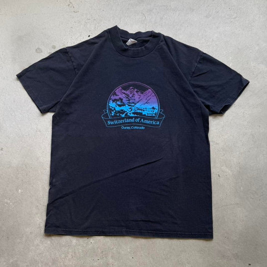 Vintage 90s Switzerland of America Colorado T-Shirt - Large