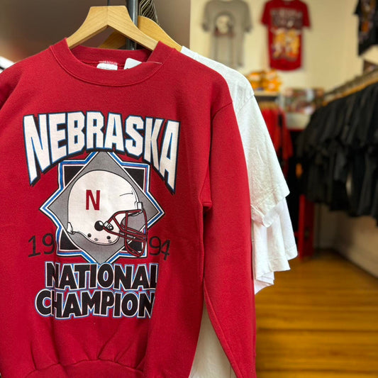 Vintage 90s nebraska cornhuskers helmet