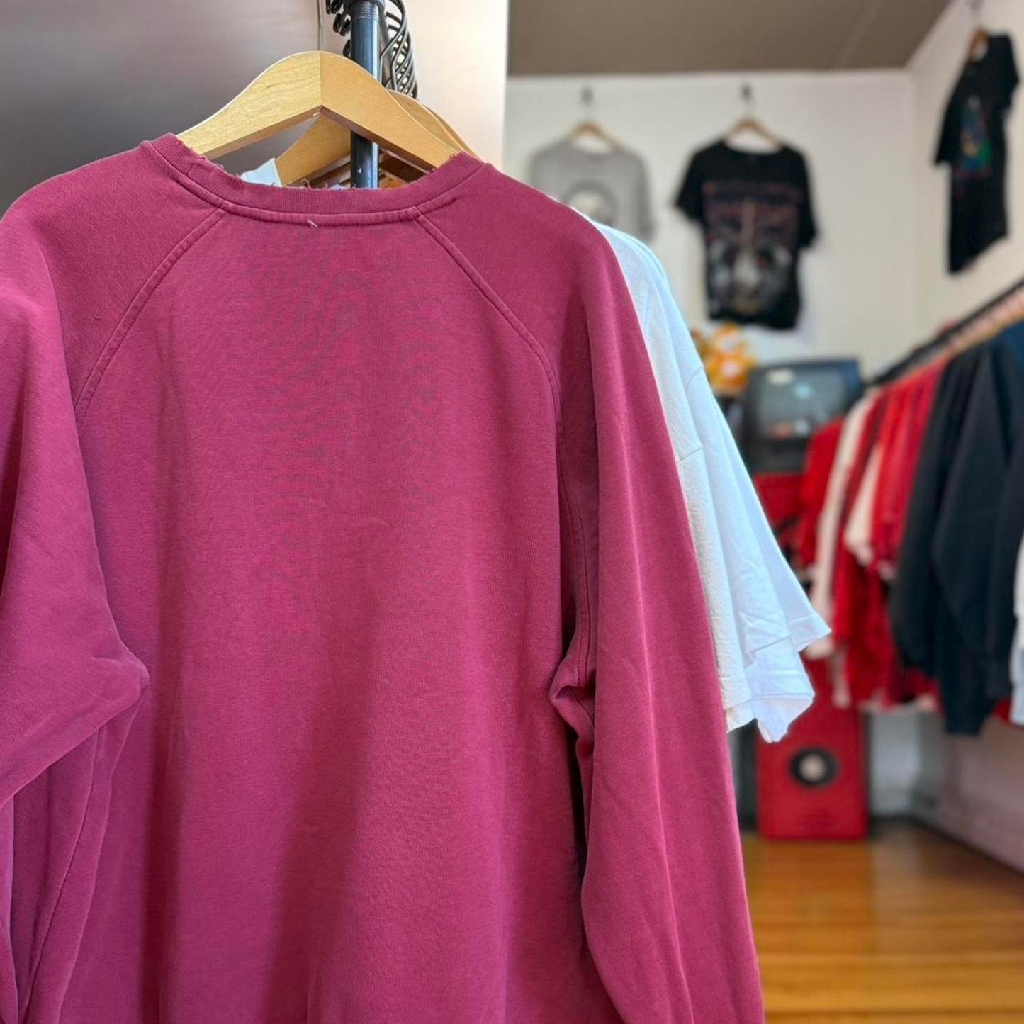 Vintage 90s Nike Swoosh Check Crewneck - X-Large