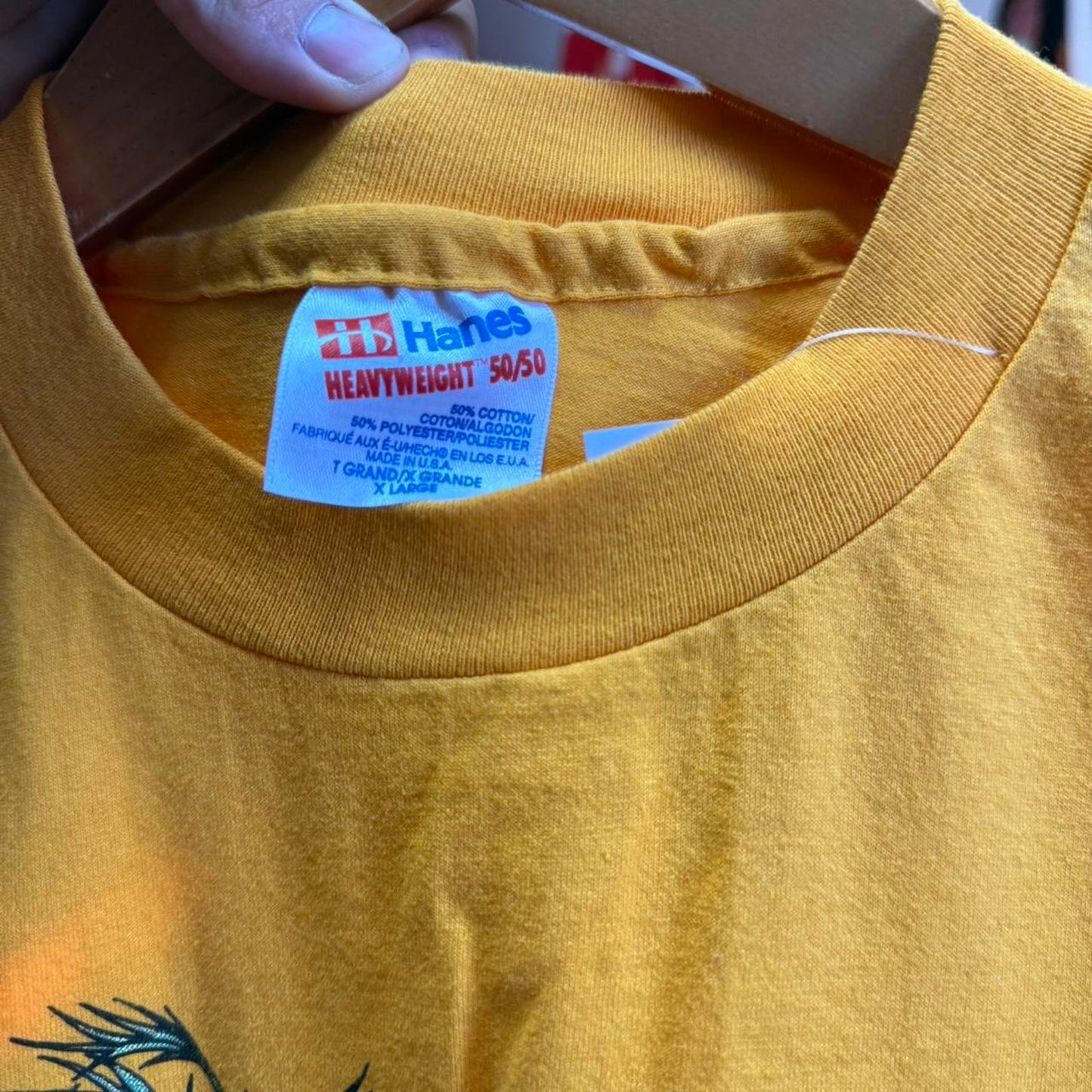 Vintage 90s Fiesta Animal Food Guinea Pig T-Shirt - Large