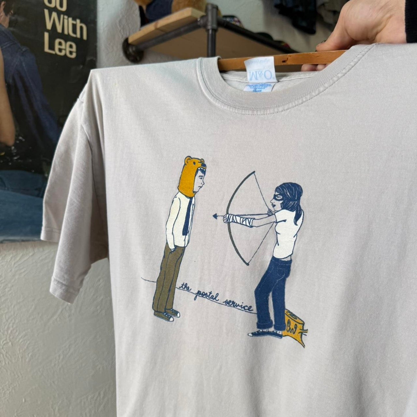 Vintage The Postal Service Band Concert T-Shirt - Large