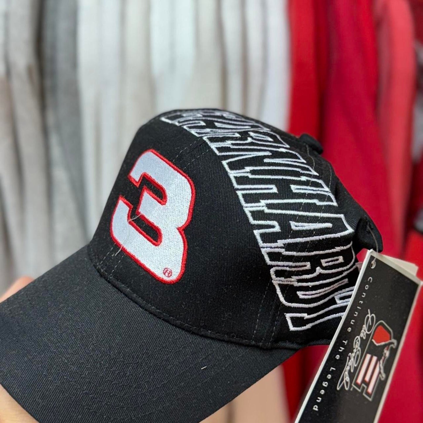 Vintage 90s NASCAR Dale Earnhardt Racing Race Car Cap
