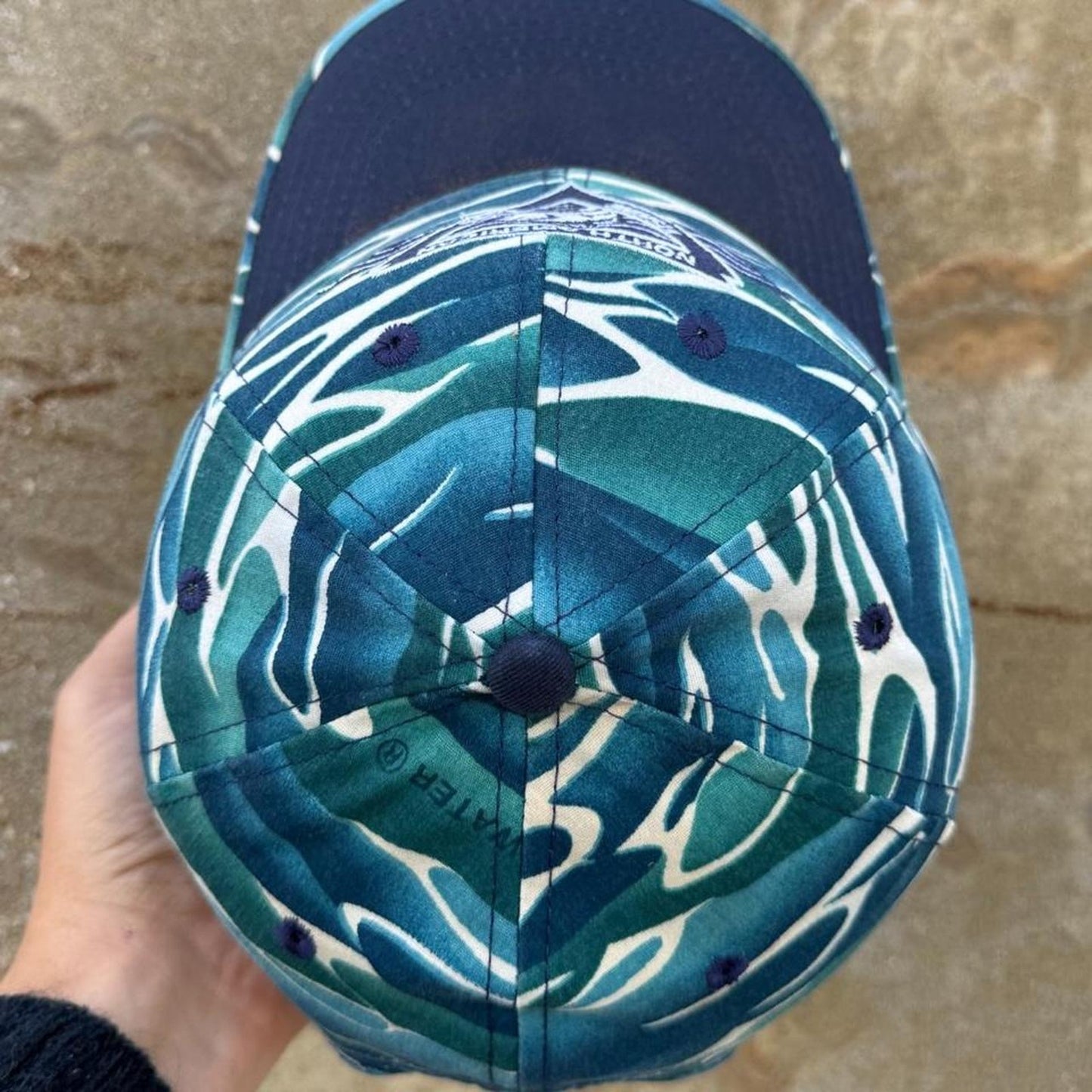 Vintage 90s North American Fishing Club Waves Snapback