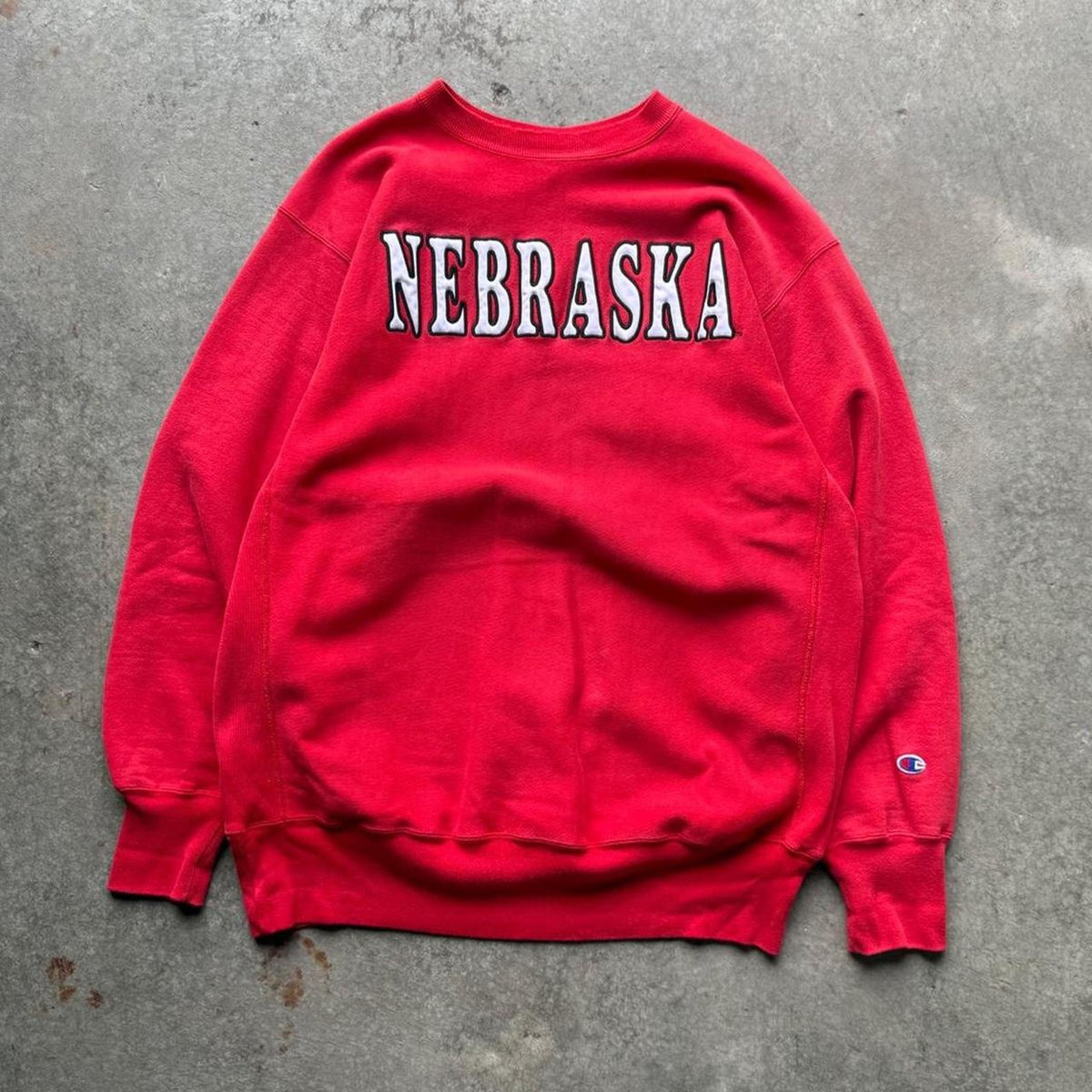 Vintage 90s Nebraska Huskers Champion Reverse Weave Crewneck - XX-Large