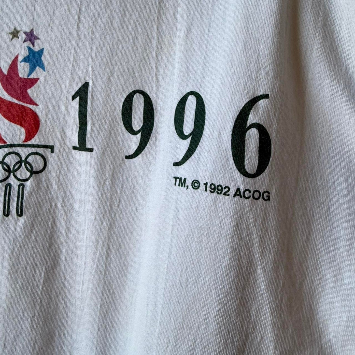 Vintage 1996 Atlanta Olympics USA T-Shirt - X-Large