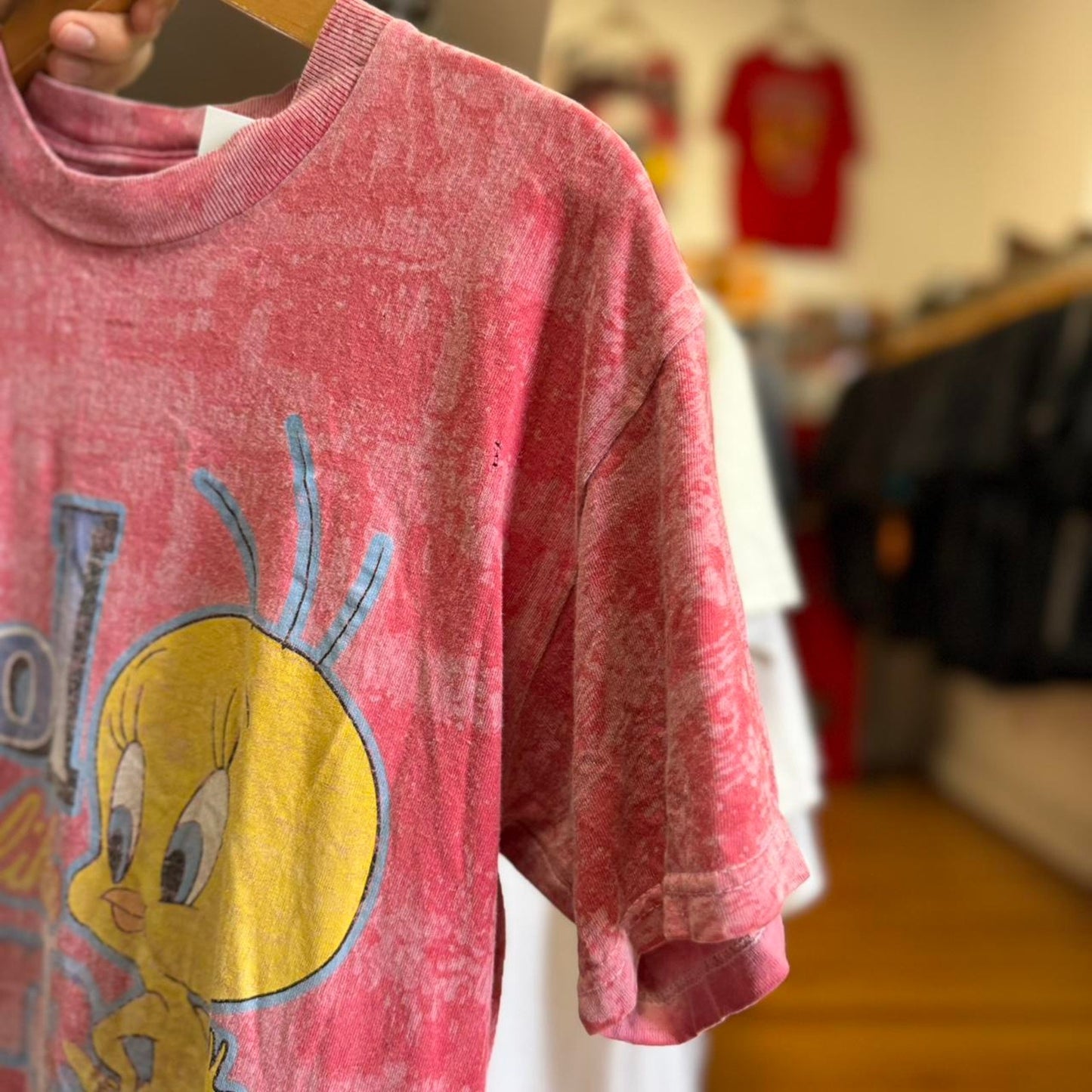 Vintage 90s Tweety Looney Tunes Cartoon T-Shirt