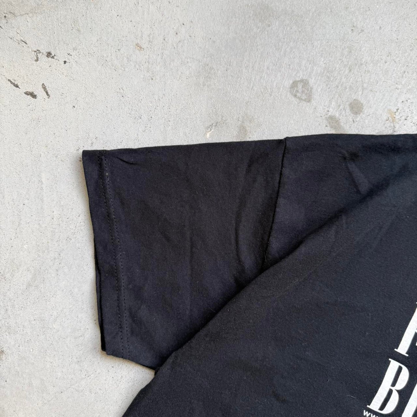 Vintage Y2K Fuck Bush Text T-Shirt - Medium