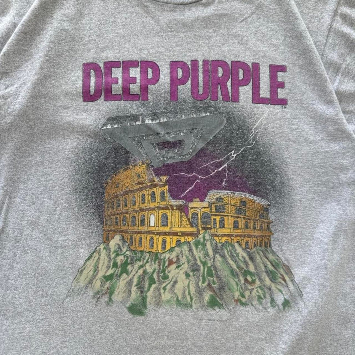 Vintage 80s Deep People Band Tour T-Shirt - X-Large