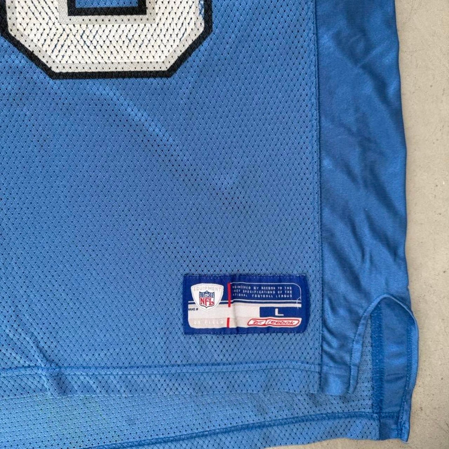 Vintage Detroit Lions C Roger’s Reebok NFL Jersey - Large