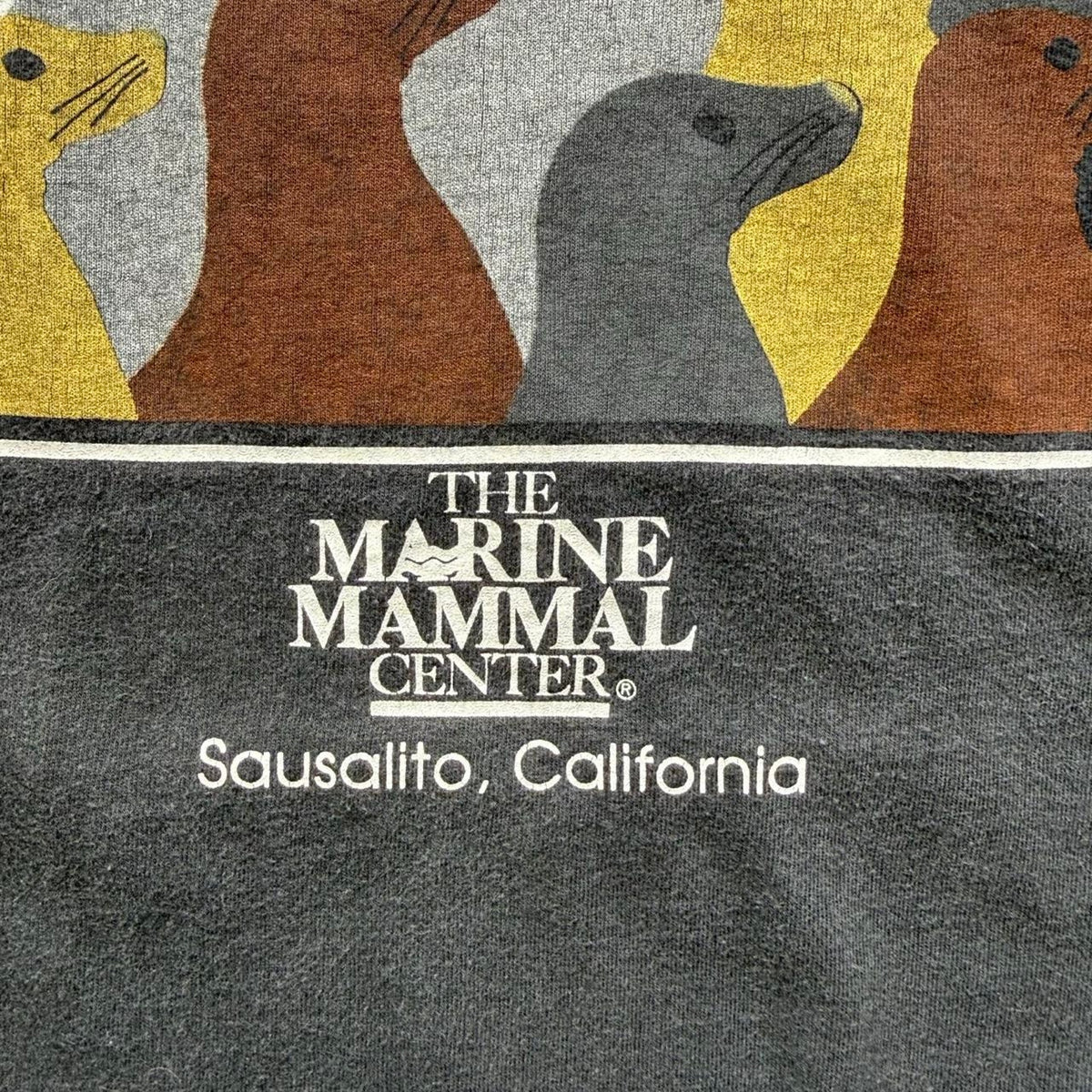 Vintage 90s Marine Mammal Seals California T-Shirt - X-Large