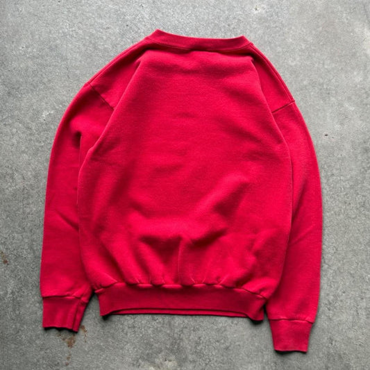 Vintage 90s Nebraska Huskers Lightning Soldier Crewneck - Large