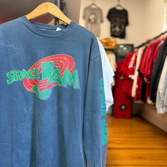 Vintage 90s Space Jam Looney Tunes Jordan T-Shirt - Large