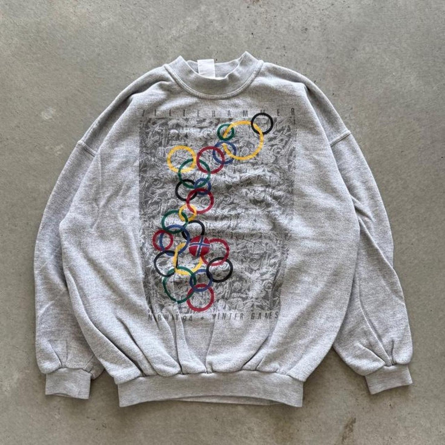 Vintage 90s Atlanta Olympics Norway Crewneck