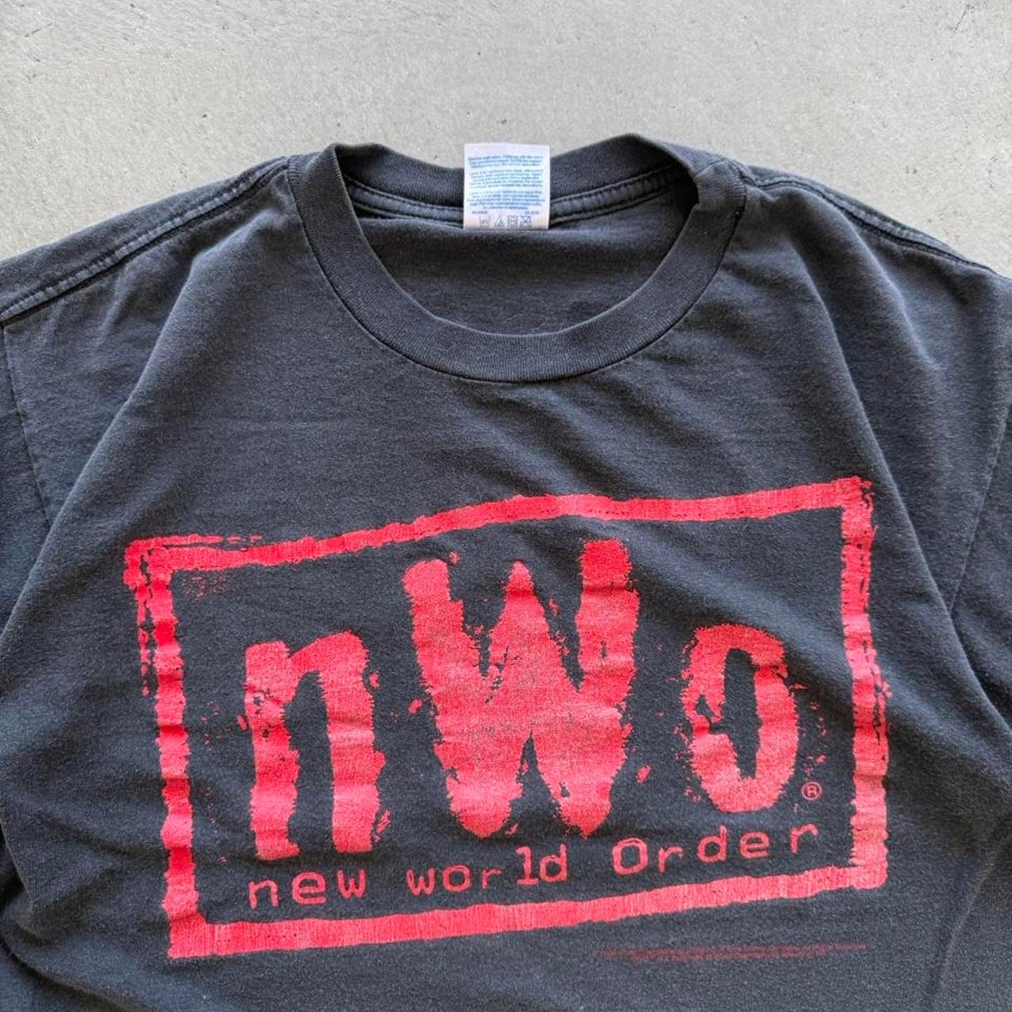 Vintage 90s NWO New World Order Wrestling T-Shirt - Large