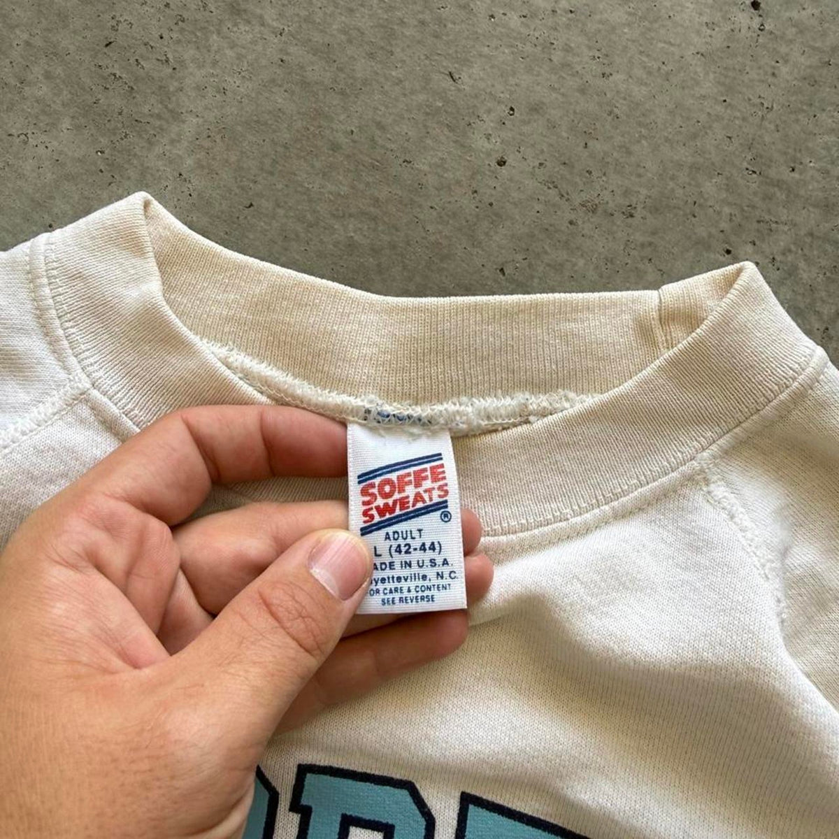 Vintage 80s North Carolina UNC Crewneck - X-Large