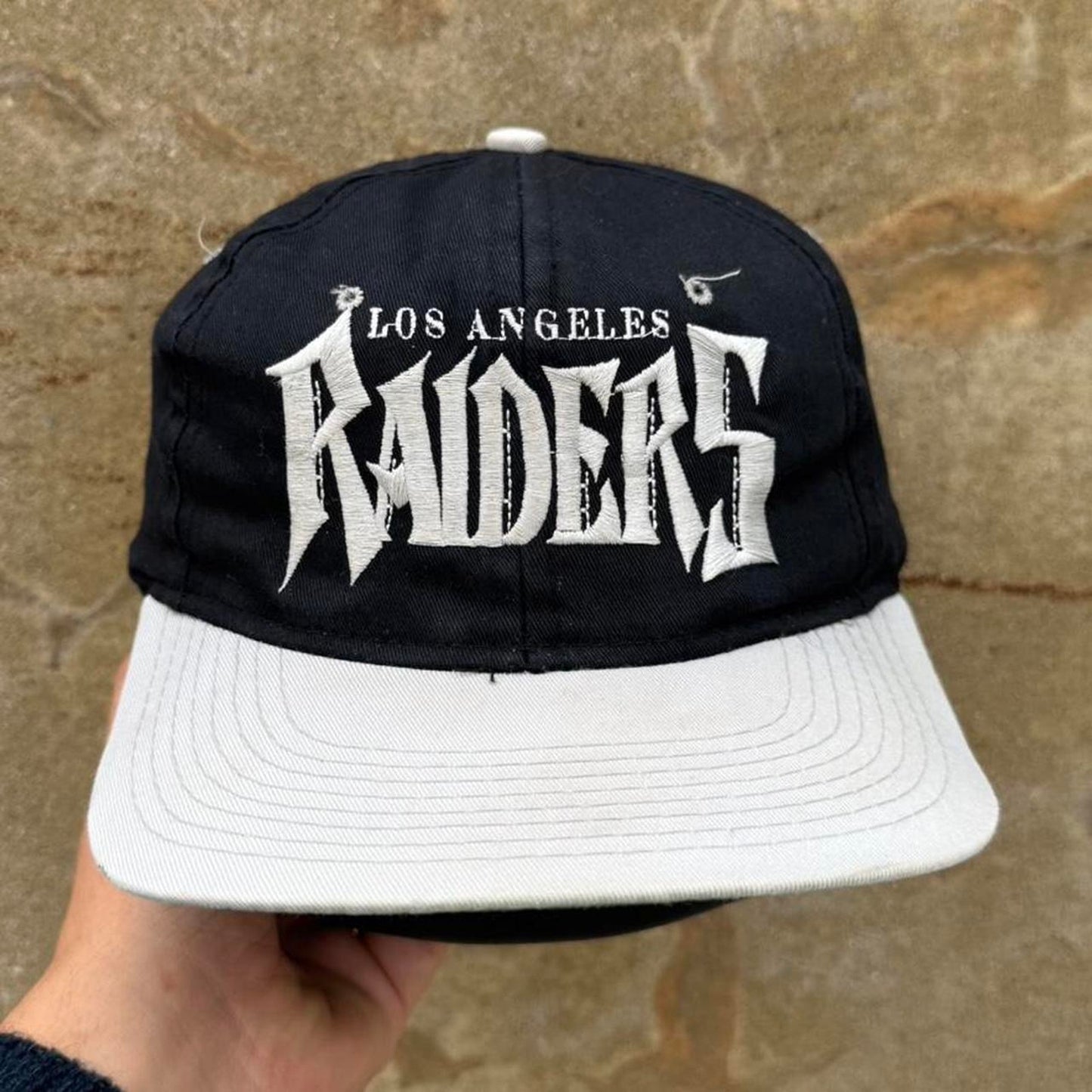 Vintage 90s Los Angeles Raiders NFL Snapback