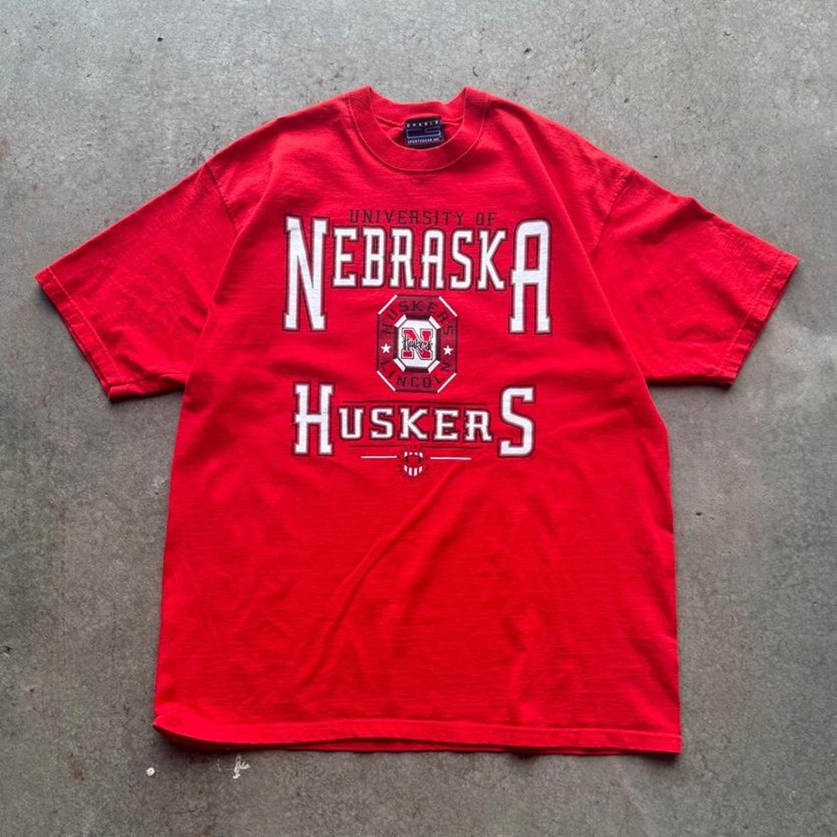 Vintage 90s Nebraska Husker T-Shirt - X-Large