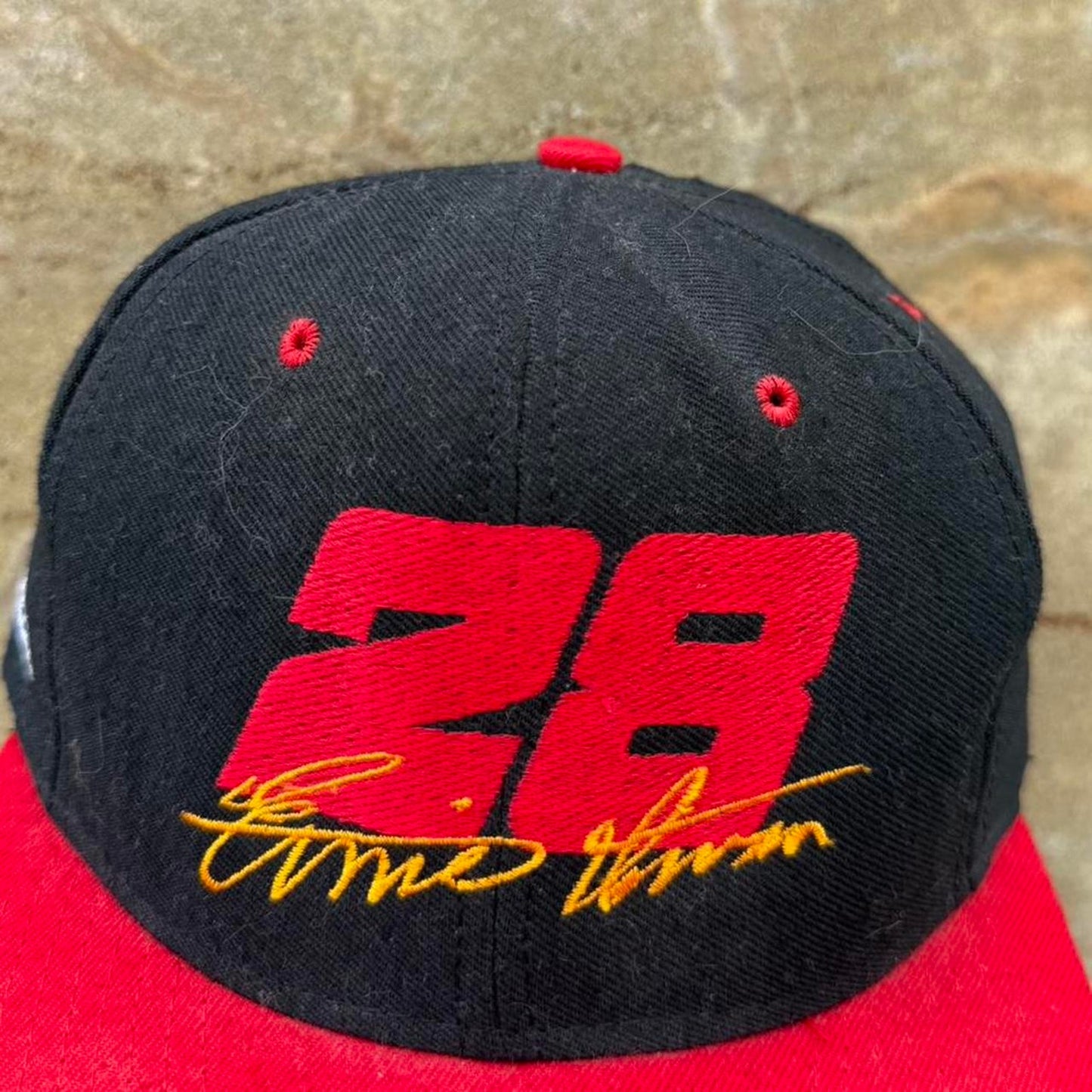 Vintage 90s Ernie Erwin Nascar Racing Race Car Snapback