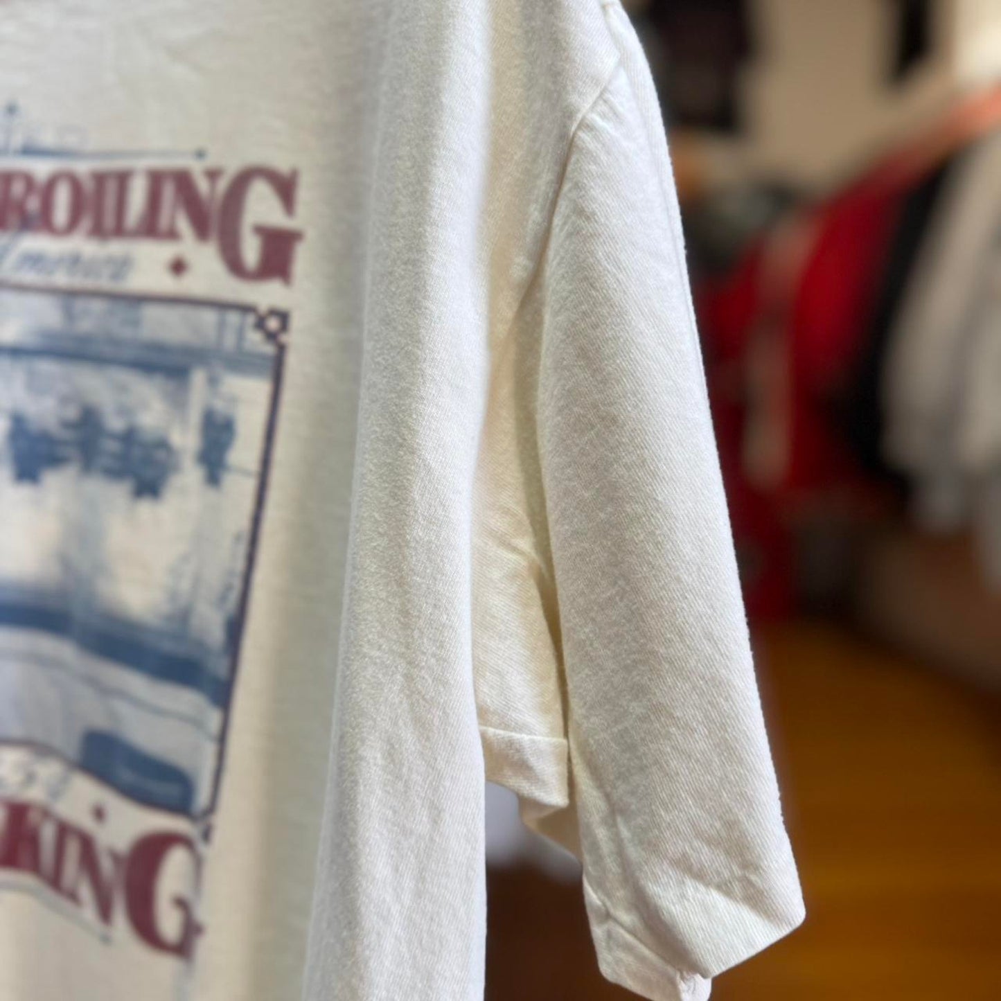 Vintage 90s Burger King Flame Broiling Burgers T-Shirt - X-Large