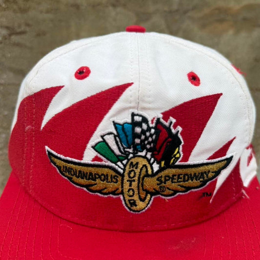Vintage 90s Indianapolis 500 Motor Speedway Sharktooth Snapback