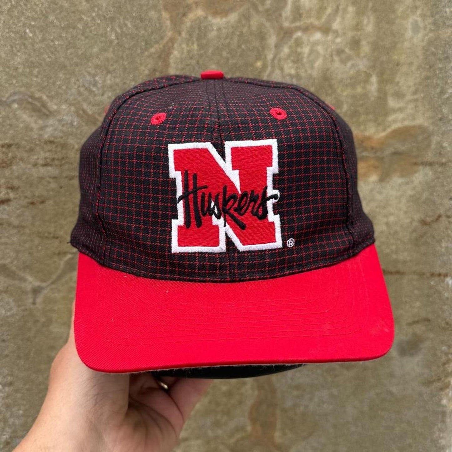 Vintage 90s Nebraska Huskers Snapback