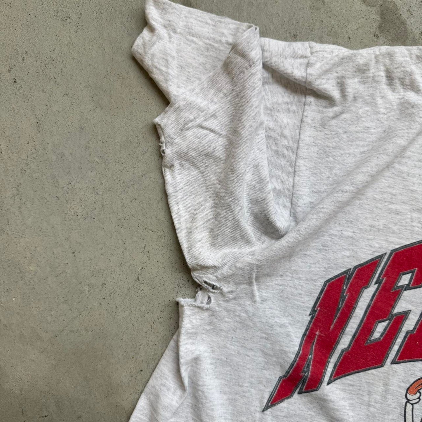 Vintage 1995 Nebraska Basketball Big 8 Champions T-Shirt - Large