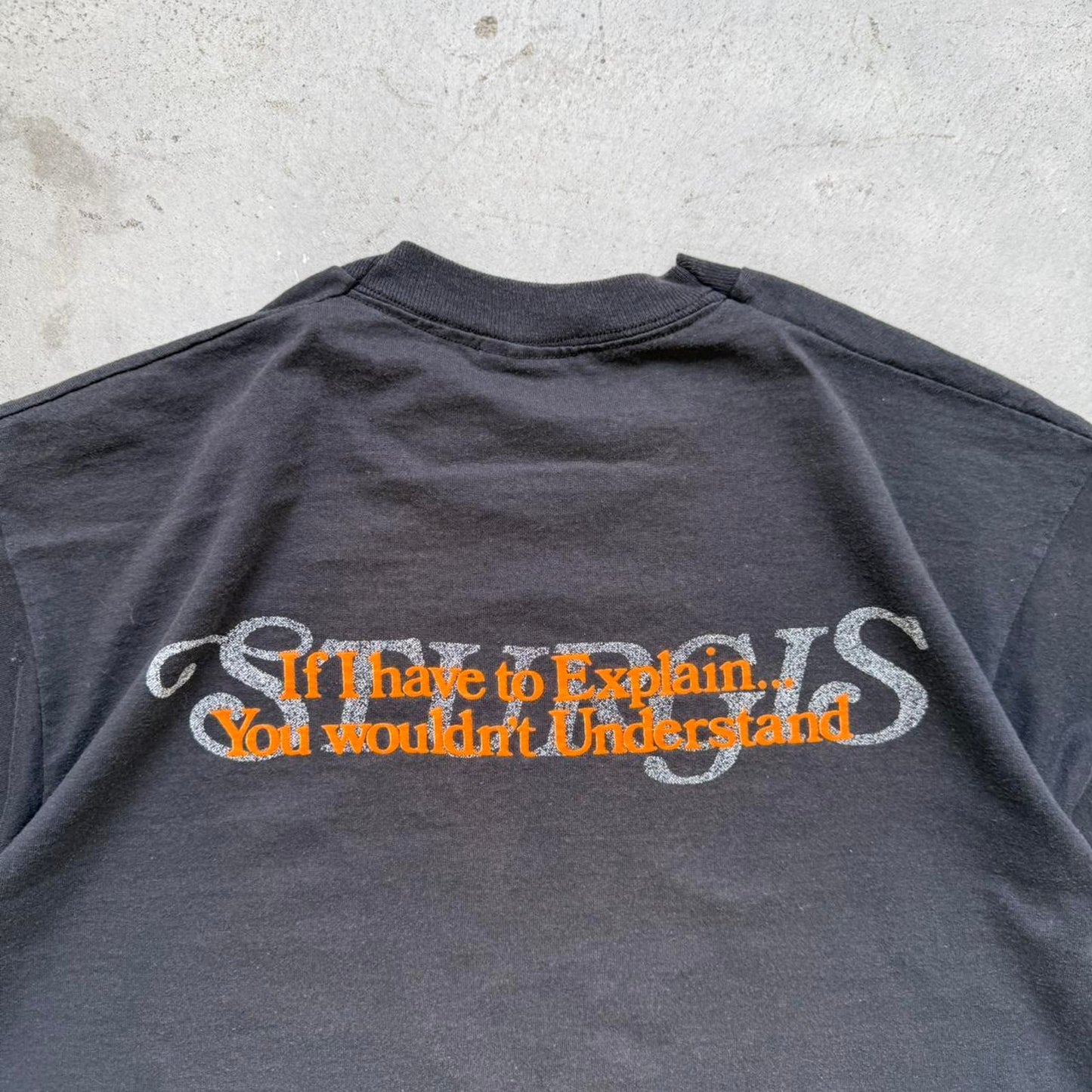 Vintage 90s Sturgis Eagle USA Flag Biker T-Shirt - X-Large