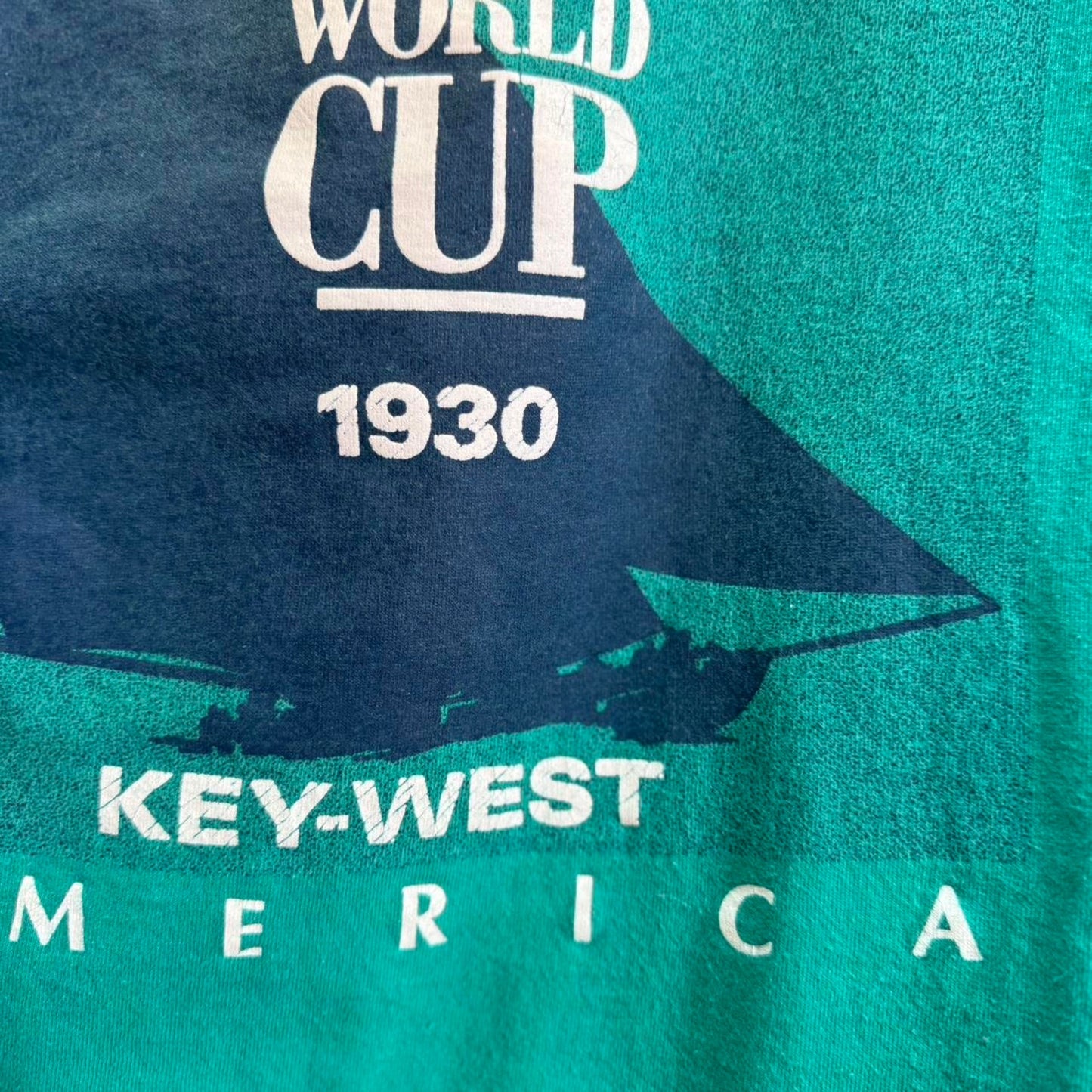 Vintage 90s Boss World Cup Key West America T-Shirt