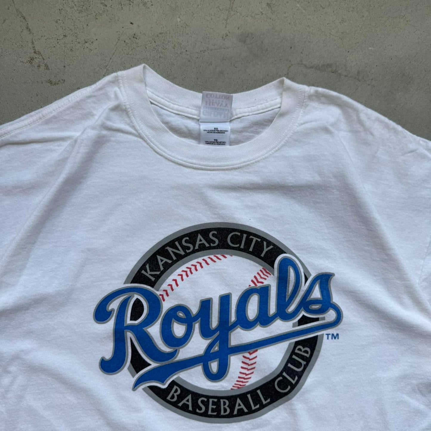 Vintage Y2K Kansas City Royals MLB Baseball T-Shirt - X-Large