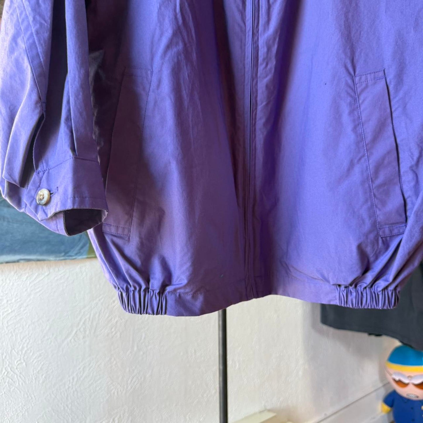 Vintage 90s Nautical Zip Up Jacket - Small