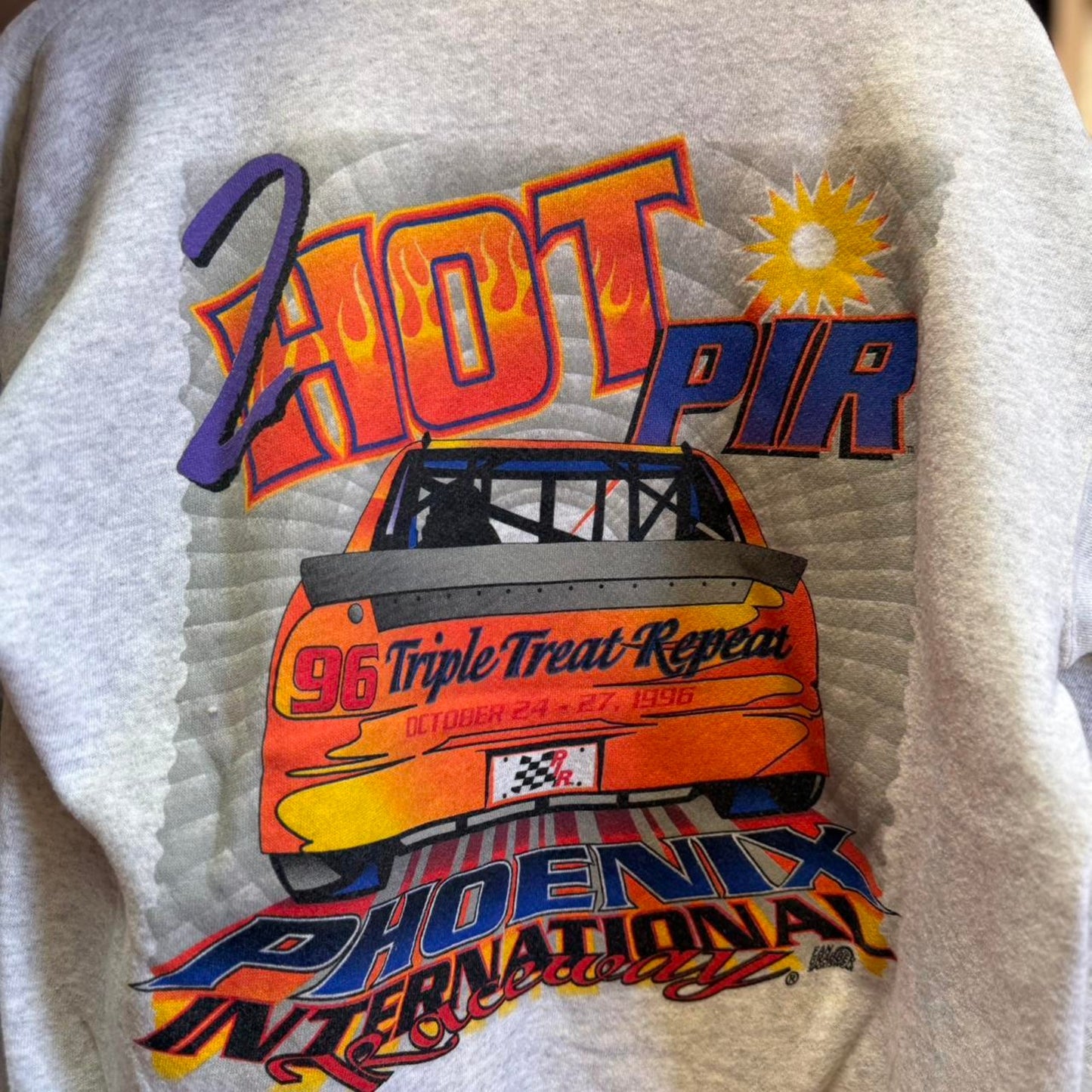 Vintage 90s NASCAR Phoenix Racing Racecar Crewneck - Large
