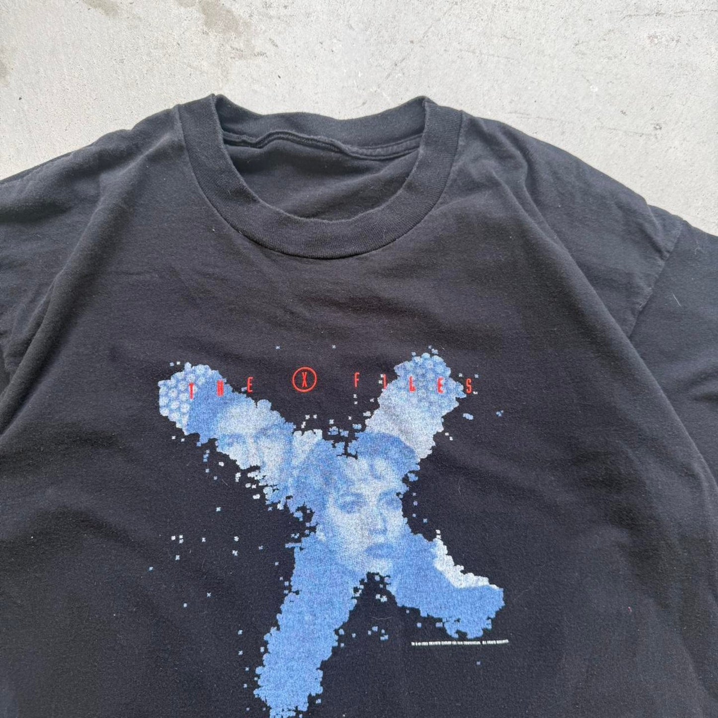 Vintage 90s The X Files Sci Fi Promo T-Shirt - X-Large