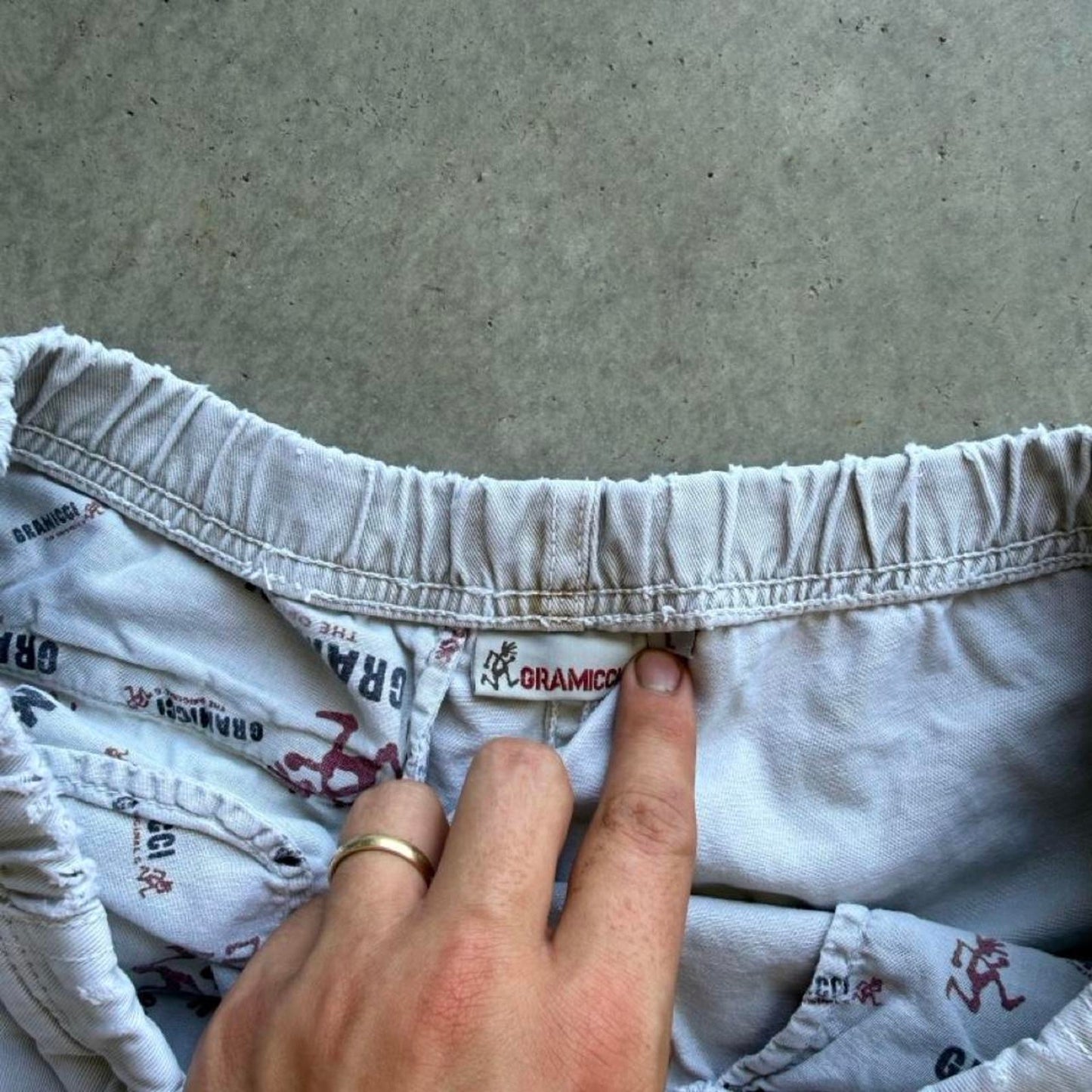 Vintage Gramicci G-Short Adjustable Shorts - Large