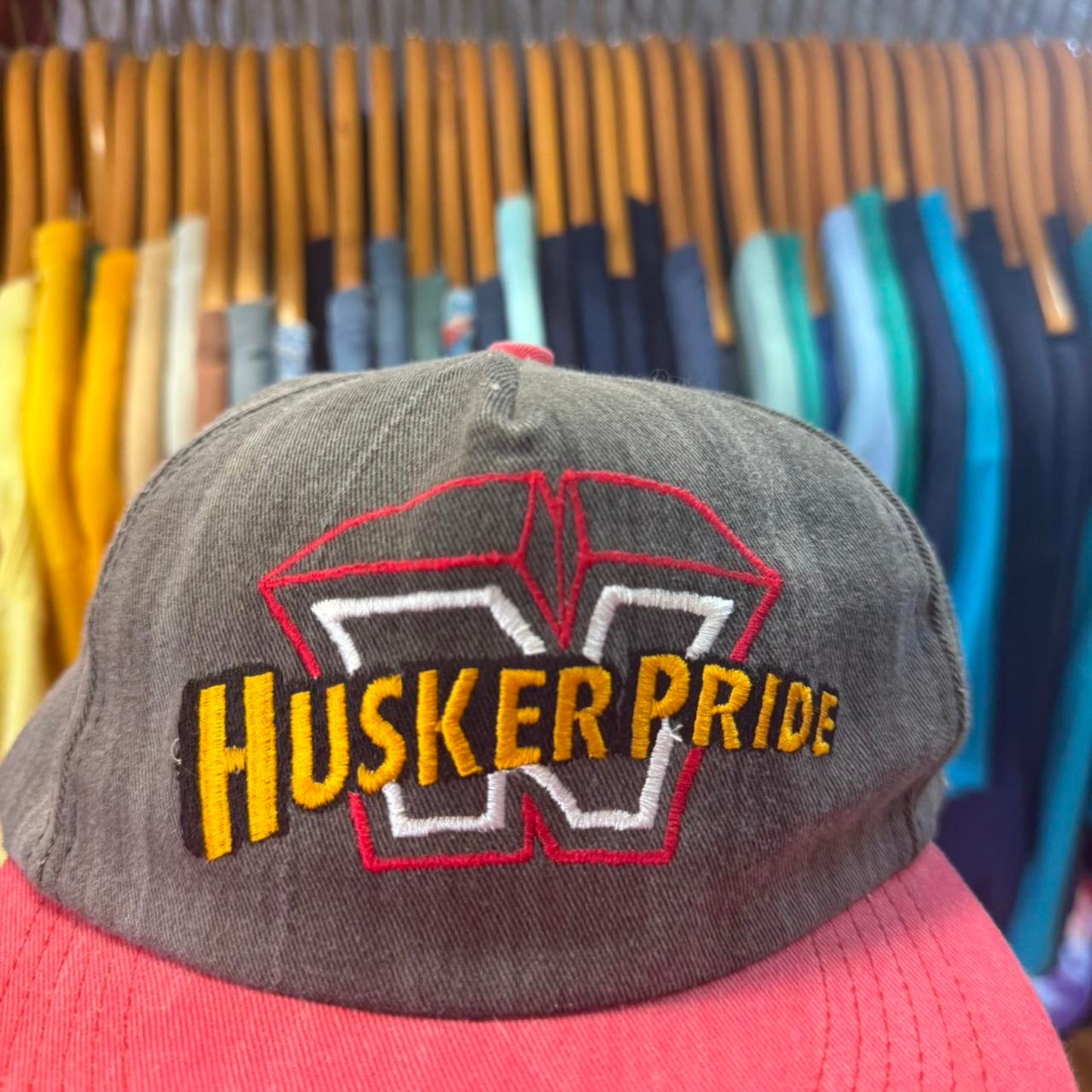 Vintage 90s Nebraska Husker Pride Snapback