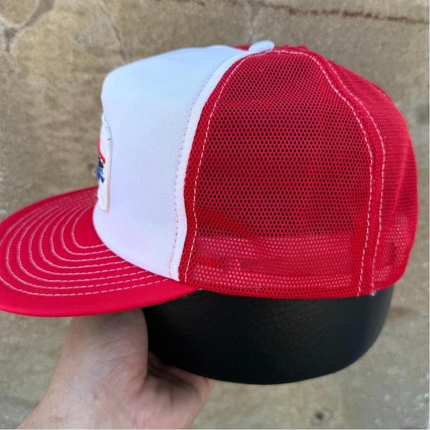 Vintage 89s Chevrolet Patch Trucker Cap