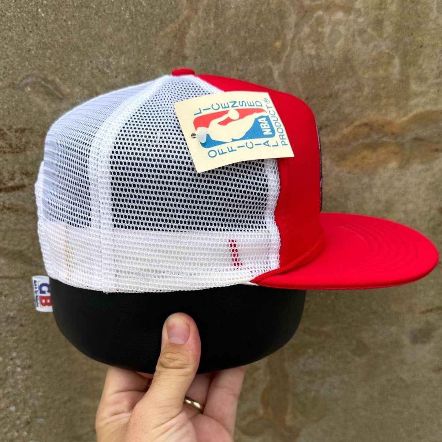Vintage 90s Portland Trail Blazers NWT Trucker Cap