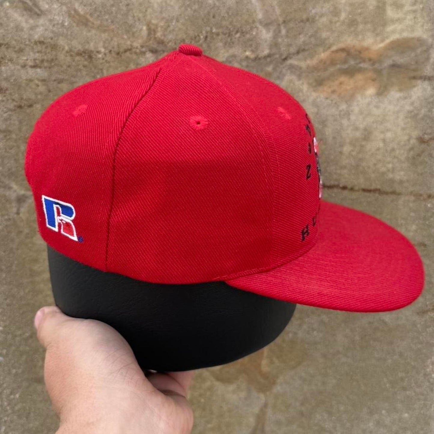 Vintage 90s Nebraska Huskers Russell Athletic Snapback