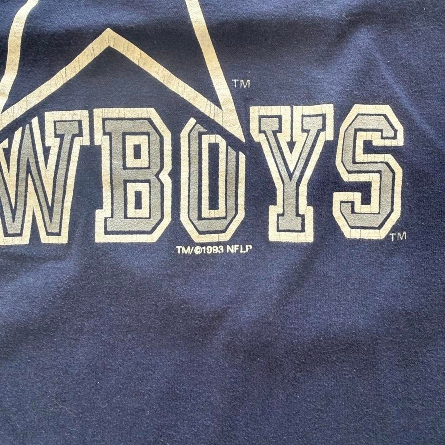 Vintage 90s Dallas Cowboys NFL Football T-Shirt - XX-Large