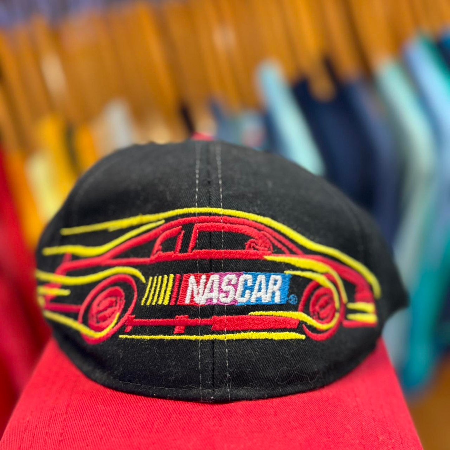 Vintage 90s NASCAR Racing Snapback