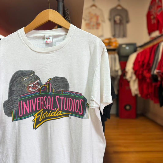 Vintage 90s Universal Studios King Kong Florida T-Shirt - Large